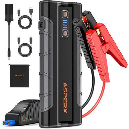 AsperX Starthilfe Powerbank mit 2.500A/21.000mAh für 60,29€ (statt 100€)