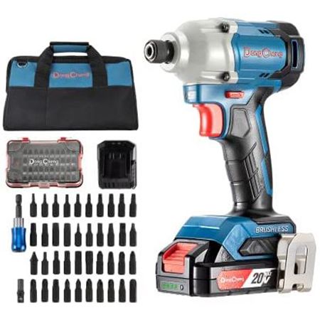 Dong Cheng DCPL03-14 Akku Schlagschrauber Set für 53,99€ (statt 120€)