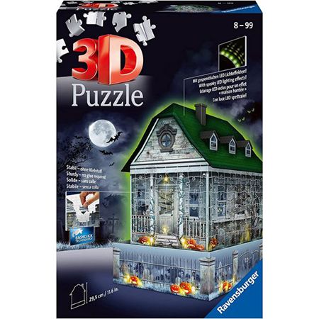 Ravensburger Gruselhaus bei Nacht 3D Puzzle für 11,25€ (statt 25€)