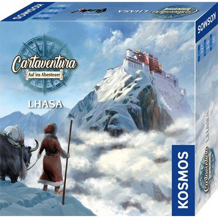 Kosmos Cartaventura   Lhasa, Abenteuer Spiel für 5,99€ (statt 8,50€)