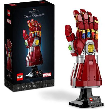 LEGO 76223 Marvel Iron Man Nano Gauntlet für 57,40€ (statt 70€)