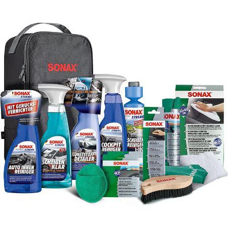 🧽 SONAX Innenraum + Scheibe-Set mit Tasche für 58,55€ (statt 70€)