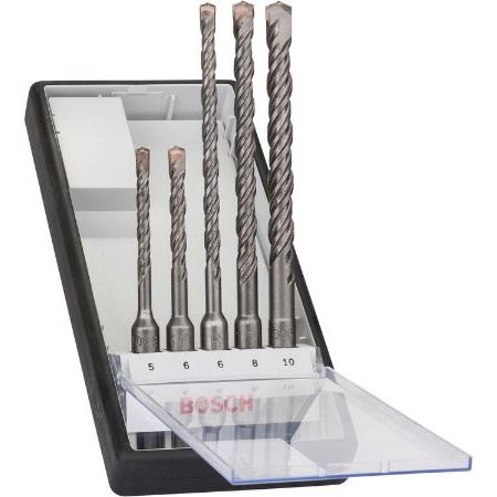 Bosch Robust Line Hammerbohrer SDS Plus 5 Set, 5tlg. für 11€ (statt 14€)