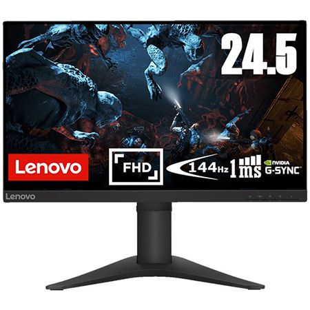 Lenovo G25-10 &#8211; 24,5 Zoll Full-HD Gaming Monitor, 1ms, 144Hz für 149€ (statt 170€)