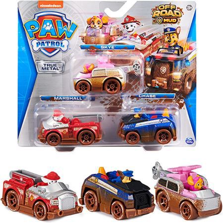 PAW Patrol True Metal Spielzeugautos für 9,99€ (statt 14€)