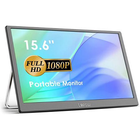 Lepow tragbarer 15.6 Zoll Full-HD Monitor mit Ständer für 106,59€ (statt 180€)