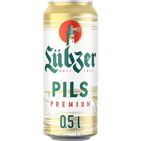 24er Pack Lübzer Premium Pils, 0,5L Dose ab 15,28€ (statt 19€)