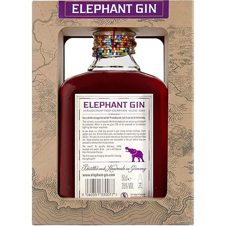 Elephant Gin Sloe in Geschenkbox, 500ml für 27,54€ (statt 34€)