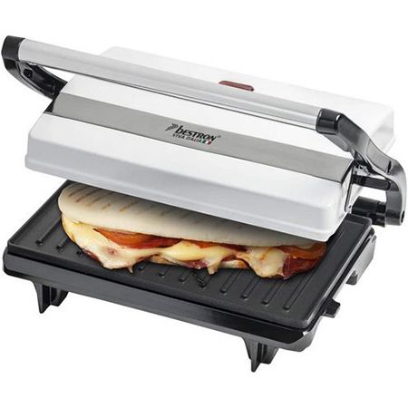 Bestron APM123W Kontaktgrill mit Auffangschale 700W für 11,99€ (statt 17€)