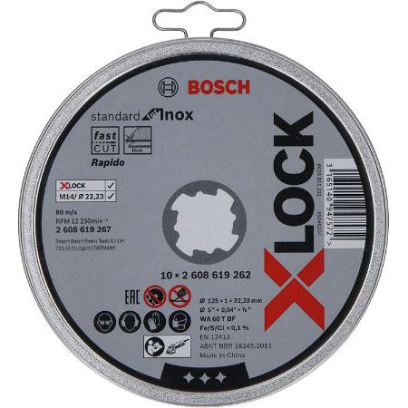 10er Pack Bosch Professional Trennscheibe 125 mm für 6€ (statt 9€)