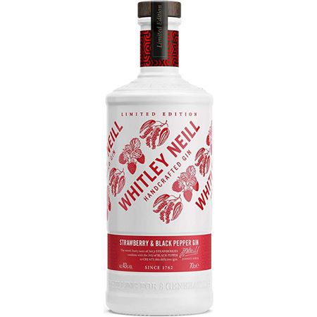 Whitley Neill Strawberry & Black Pepper Gin, 0,7l, 43% für 20€ (statt 27€)