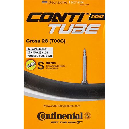 Continental Cross 28 (700C) 27,5 Fahrradschlauch für 2,99€ (statt 6€)   Prime