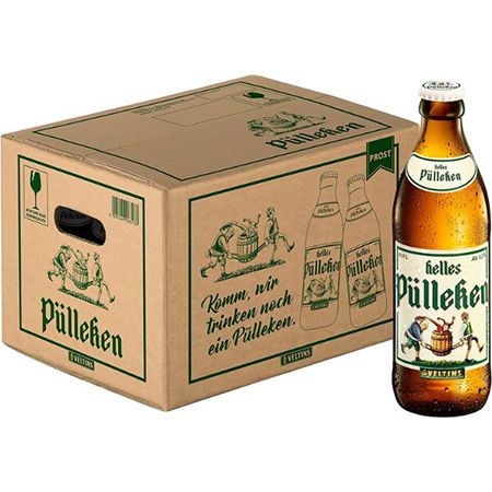 20x Helles Pülleken, 0,33l im Karton ab 13,80€ + Pfand (statt 18€)