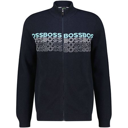 BOSS Zightek Strickjacke mit Wolle für 101,44€ (statt 130€)