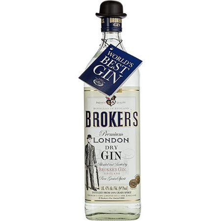 Brokers Premium London Dry Gin, 0,7L, 47% für 16,99€ (statt 22€)