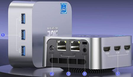 T8PLUS Mini PC mit Dual Ethernet, 8GB & 256GB SSD für 134€ (statt 179€)