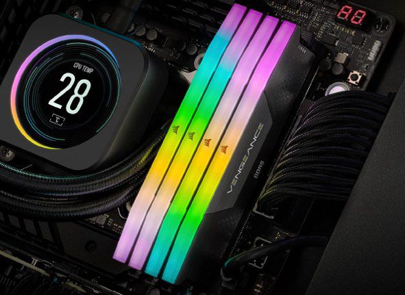 Corsair Vengeance RGB 32GB Dual Kit DDR5 6000 CL40 für 106,89€ (statt 137€)