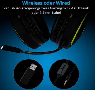 Medion ERAZER Mage X10 Wireless für 34,94€ (statt 56€)