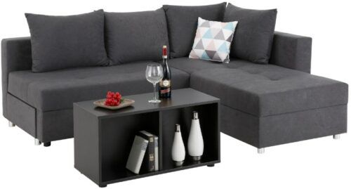 Home affaire Ecksofa Italia mit Bettfunktion für 474,94€ (statt 585€)