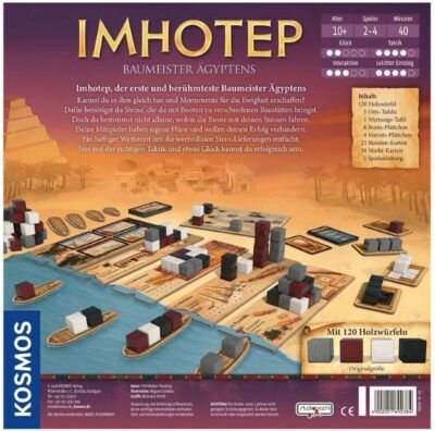 KOSMOS Imhotep Baumeister Ägyptens für 23,37€ (statt 28€)