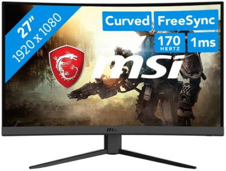 MSI G27C4 E2 27 Curved Gaming Monitor mit 170Hz für 205€ (statt 232€)