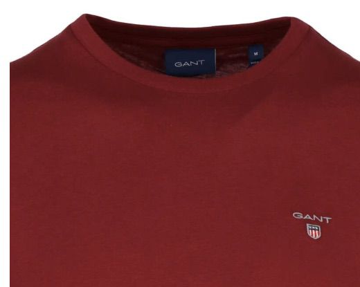 GANT Longsleeve Rundhals Pullover in Rot für 46,10€ (statt 55€)