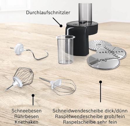 Bosch MUM Serie 2 Küchenmaschine, 3,8L, 700W für 122,39€ (statt 140€)
