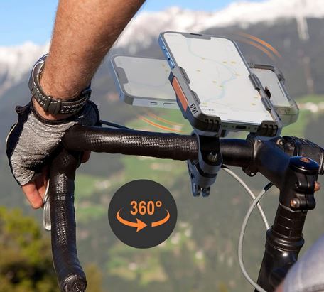 Grefay Fahrrad Handyhalterung mit 360° Funktion für 10,99€ (statt 20€)