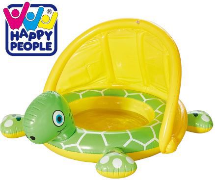 Happy People Babypool Schildkröte mit Sonnendach für 12,61€ (statt 20€)