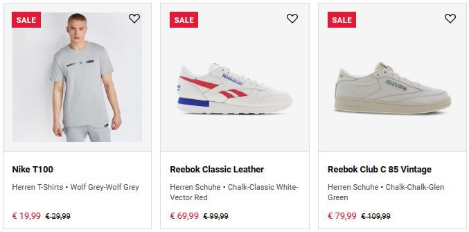 Footlocker: 15% Rabatt zum Vatertag auf das komplette Herren Sortiment + Sale