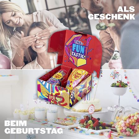 Chupa Chups Lollipop Strauss & Metallbox mit 35 Lollis ab 13,72€ (statt 17€)