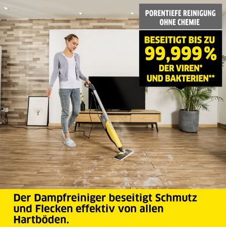 Kärcher SC 2 Upright EasyFix Dampfreiniger für 85,39€ (statt 103€)