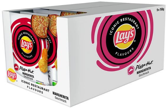 9x Lays Pizza Hut Margherita Chips für 14€ (statt 18€)