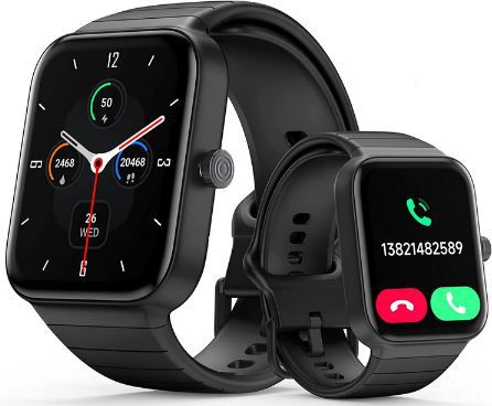 aeac 1,8 Smartwatch mit Telefonfunktion + 100 Sportmodi für 23,99€ (statt 60€)