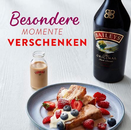 Baileys Original Irish Cream Likör, 17% vol für 10,99€ (statt 18€)