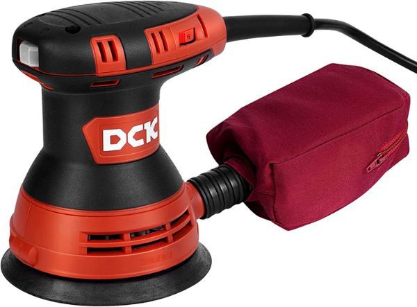 DCK KSA125 Exzenterschleifer, 300W, 125mm für 34,99€ (statt 50€)