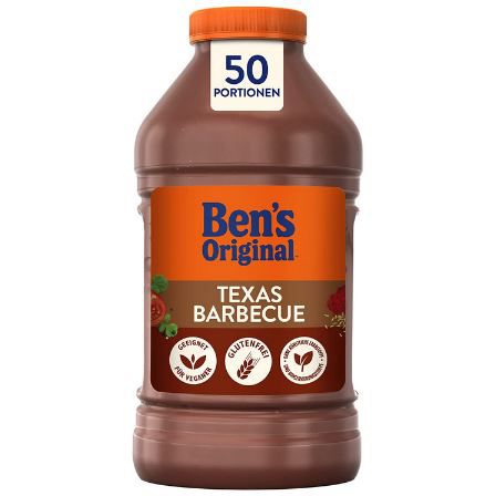 Ben’s Original Barbecue Sauce, 2.51kg, 50 Portionen ab 9,74€ (statt 13€)