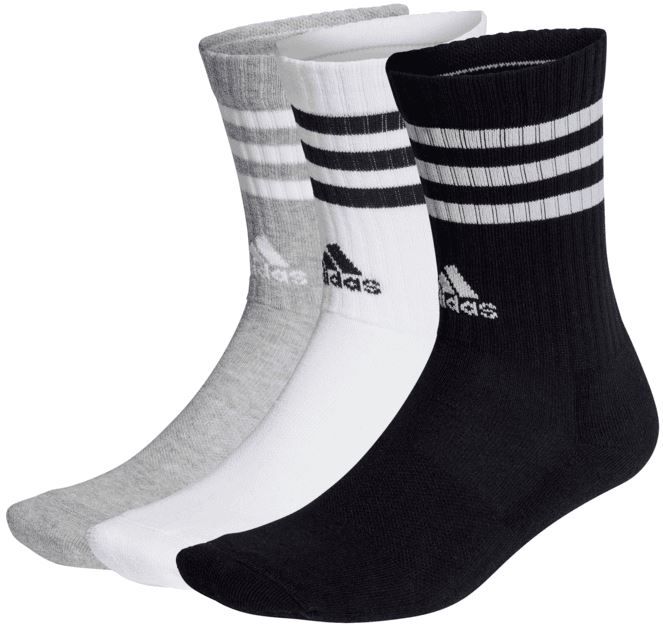 9 Paar adidas 3S Cushioned Crew Socken für 29,23€ (statt 45€)