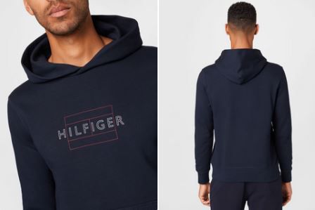 Tommy Hilfiger Linear Flag Hoody für 47,92€ (statt 69€)