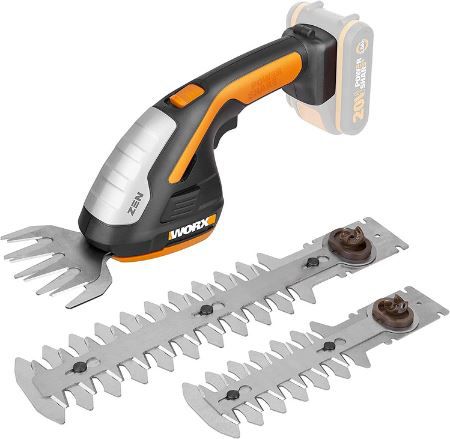 Worx WG801E.9 20V Akku Gras  und Strauchschere für 48,71€ (statt 64€)