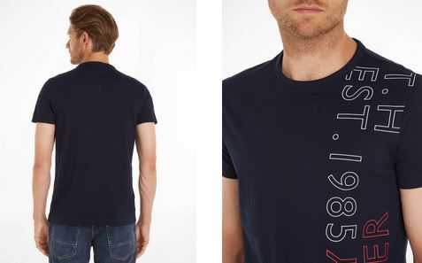 Tommy Hilfiger Off Placement T Shirt für 33,94€ (statt 47€)