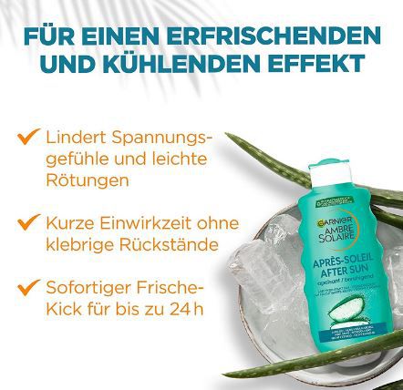 Garnier Ambre Solaire After Sun Feuchtigkeits Milch, 200ml für 3,19€ (statt 4,50€)   Prime