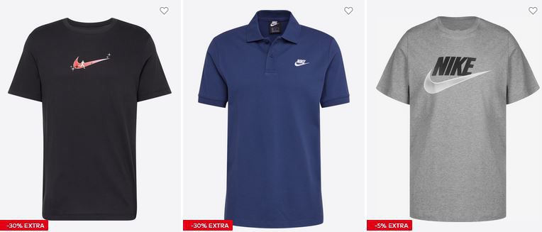 Nike T Shirt Sale ab 16€   Über 360 Designs zur Auswahl   VSK Frei ab 29,90€