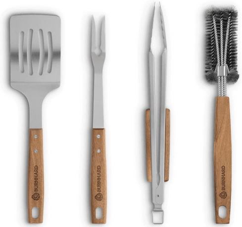 Burnhard Grillbesteck Set, 4 teilig für 31,92€ (statt 40€)
