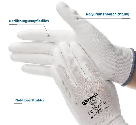 60% Rabatt auf Andanda Arbeitshandschuhe   z.B. 24 Paar für 13,99€ (statt 35€)