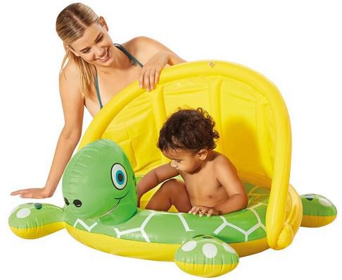 Happy People Babypool Schildkröte mit Sonnendach für 12,61€ (statt 20€)