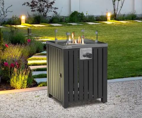 Tepro Topeka Gasfeuerstelle mit 13 kW Edelstahl Brenner für 199€ (statt 240€)