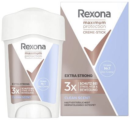 6x Rexona Maximum Protection Deo Creme für 4,95€ (statt 30€)