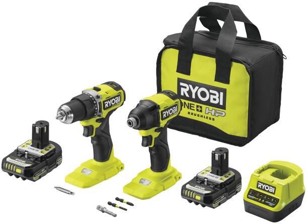 Ryobi RCK182A 2C20S Akku Bohrschrauber Combi Kit für 239,99€ (statt 300€)