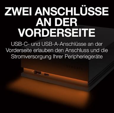 Seagate FireCuda Gaming Hub, 8 TB für 149,99€ (statt 170€)